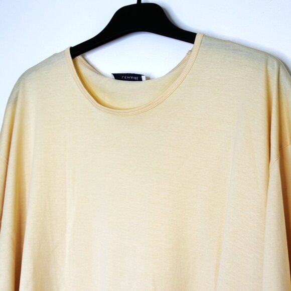 BNWT SS25 LEMAIRE RELAXED TSHIRT ICE APRICOT XL - Picture 4 of 13